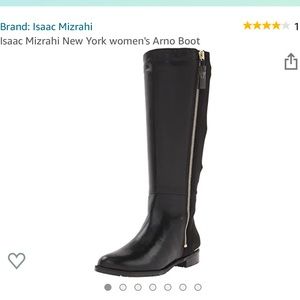 Isaac Mizrahi Arno Tall Leather Boot